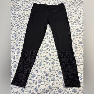 Victoria's Secret Sport Black Leggings Size Large